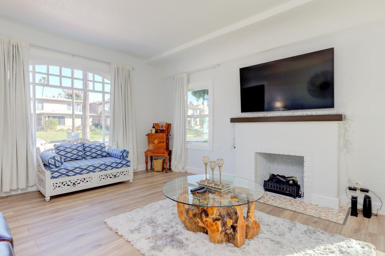 Lovely White Beach House Redondo Beach Exteriör bild